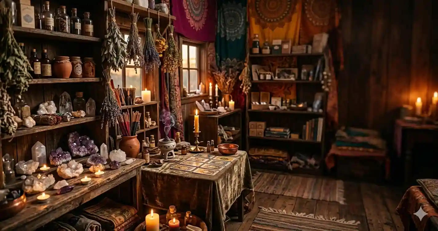 Screenshot of Moonstone & Sage website